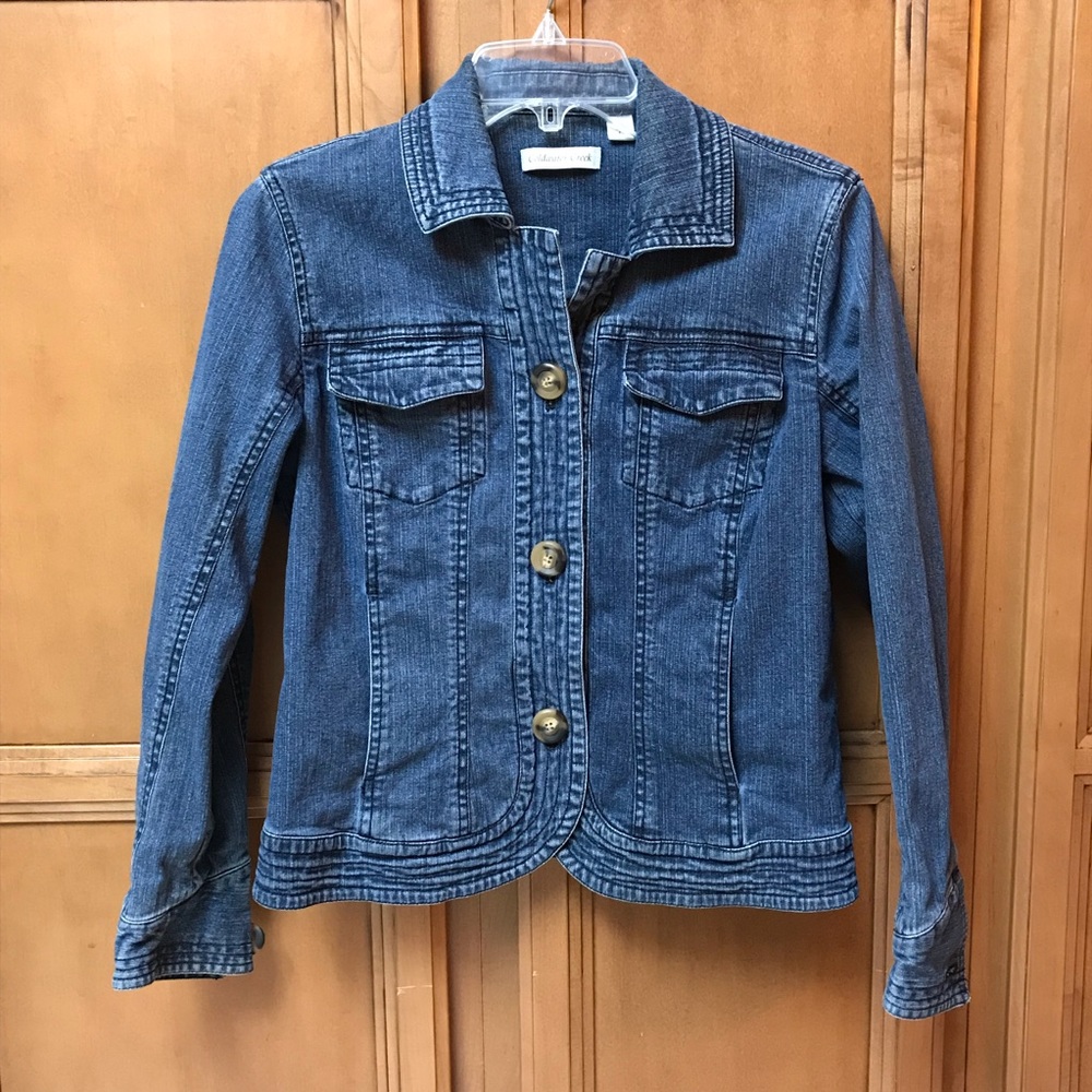 Coldwater creek jean jacket